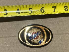 48-157 Chrysler 300 2005 - 2010 Front Grill Grille Emblem Logo Medallion Gold