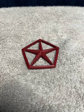 5261331 Chrysler Penstar Red Plastic. Unsure Of Model Usage. C2