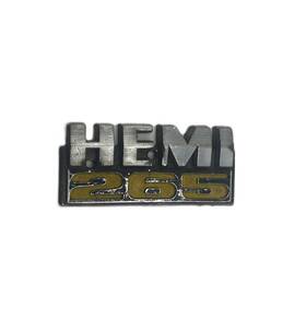 A3547367 Chrysler Hemi 265 Badge Emblem Logo Vehicle Metal Hemi265 Hemi-6 4.3l
