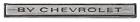 Chv4599 Original Parts Group Opgi Emblem Header Chrome By Chevrolet Logo