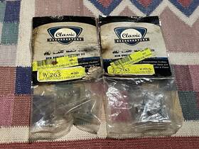Classic Headquarters W-263 Pair Nos 1967 Camaro 327 Fender Emblems Reproduction