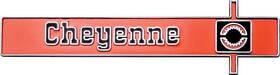 14801 Classic Industries 1975-80 Chevrolet Pickup Truck K5 Blazer Inch Cheyenne Dash Panel Emblem