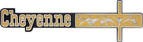 14892 Classic Industries 1973-74 Chevrolet Truck Blazer Suburban Cheyenne Dash Panel Emblem