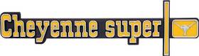 14893 Classic Industries 1973-74 Chevrolet/gmc Truck Inch Cheyenne Super Dash Panel Emblem
