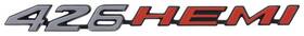 2998800 Classic Industries 1970-71 Challenger 1971 Charger 426 Hemi Hood Emblem For Power Bulge Or Rallye