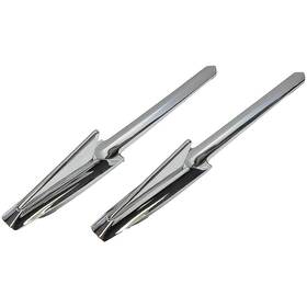 987561 Classic Industries 1957 Chevrolet Truck Hood Ornament/hood Rocket Set Chrome Lh And Rh