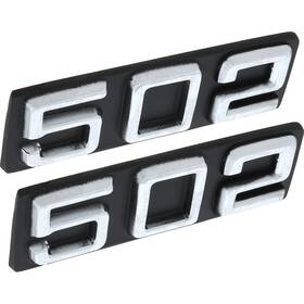 C50271 Classic Industries 1970-81 Gm 502 Front Fender Emblems Design 3m Tape Mount Pair