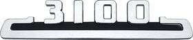 Cx1130 Classic Industries 1953-54 Chevrolet Truck Inch 3100 Hood Side Emblems Pair