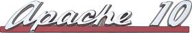 Cx1131 Classic Industries 1961 Chevrolet Gmc Truck Inch Apache 10 Hood Side Emblems Pair