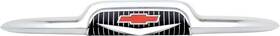 Cx1914 Classic Industries 1956 Chevrolet Truck Chrome Hood Emblem Red Bow Tie With Black Detail V8