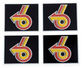 Gn110320 Classic Industries 1984-86 Buick T-type Door Strap Covers - Power 6 Color Logo
