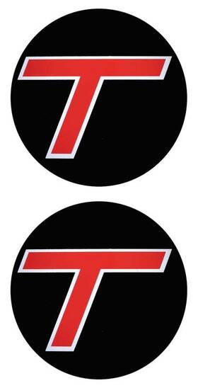 Gn110826 Classic Industries 1982-87 Buick Regal T Seat Bucket Trim Decals Red Pair Gm Licensed