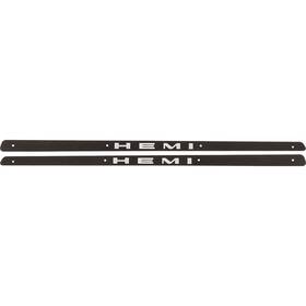 Mb307 Classic Industries 1968 Plymouth Gtx / Road Runner Hemi Engine Call Out Hood Inserts Pair