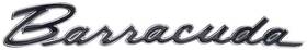 Ml4225 Classic Industries 1965-66 Plymouth Barracuda Inch Front Fender Emblem Lh Drivers Side