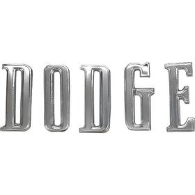 Rm4142 Classic Industries 1970 1972-74 Dodge Challenger D-o-d-g-e Rallye Hood Emblem Letter Set