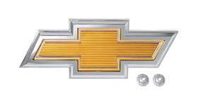T78182 Classic Industries 1981-82 Chevrolet C/k Truck Bow Tie Grill Emblem Yellow Gm Licensed
