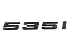 Cm-535i-g Creative Motoring Gloss Black Trunk Badge Emblem For Bmw Series
