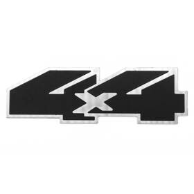 Cbk-emb-1169b Cobra-tek Black 4x4 5.75 Inch X 1.75 Emblem Badge Decal Sticker 3d Stainless Steel Dual Layer