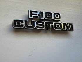D7tb-16702-bwa Custom Nos 1977 1978 1979 F-100 F100 Emblem