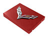Cv0415rd-01 Genuine Gm Corvette Red Carbon Fiber Fuse Box Cover With