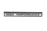 D120 Mustangs Unlimited Emblem High Performance Silver