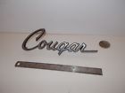 D4wy-16098-a Ford Pin Mercury Cougar Chrome Front Fender Emblem Nice