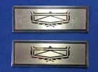 D70b-65208 A04-ba Ford Vtg Ltd Ii Fairlane Interior Metal Door Emblem Medallion