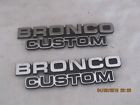 D8tb-98023a48cw D8tb-98023cw Ford Bronco Custom Nos Front Fender