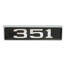 16637c Daniel Carpenter Mustang 1969 Ford Inch 351 Hood Scoop Emblem Pin Mount