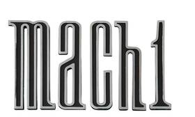40282mach1 Daniel Carpenter Mustang 1970 Ford Mach1 Trunk Emblem