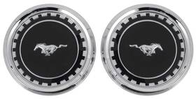 Daniel Carpenter Mustang 517a20br 1969 Ford Fastback Roof Emblems Running Pony 3-1/2 Inch Dia