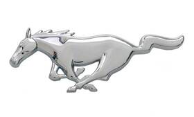 85l218 Daniel Carpenter Mustang 1987-93 Ford Cobra Grill Emblem Running Pony
