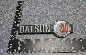 76854h6200 Datsun B210 Emblem Badge Nameplate Oem Used Plastic Original