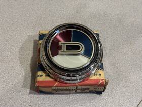79202-h1826 Datsun 1970-1973 1200 B110 Rear Trunk Emblem Nos 79202-h1826 Datsun 1970-1973 1200 B110 Rear Trunk Emblem Nos