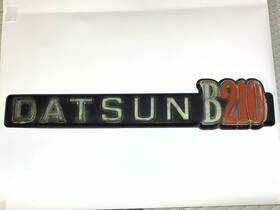 Na76854-h6900 Datsun Vintage Oem B210 Rear Emblem Badge Part 76854-h6900 1974 1978