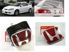 Dc5blk Unbranded Jdm Front Rear Emblems For Honda Acura Rsx Integra