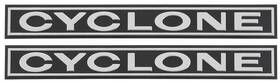 16098v Dennis Carpenter 1964-65 Mercury Comet Cyclone Fender Emblem Inserts