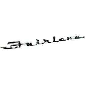 42528j Dennis Carpenter 1959 Ford Fairlane Trunk Lid Chrome Emblem Inch In Script