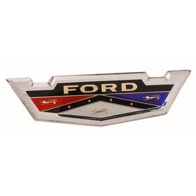 Fm16228a Dennis Carpenter 1962-63 Ford Galaxie/full Size Fender Emblem Inch Red White And Blue Crest
