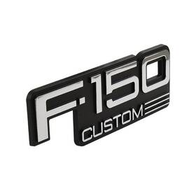 F2tz-16720-a Dennis Carpenter Ind Front Fender Emblem F-150 Custom 1992-96 Ford Truck