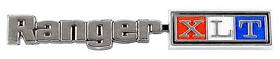 Tr04460d Dennis Carpenter 1973-76 Ford F-series Truck/bronco Glove Box Door Emblem Inch Ranger Xlt