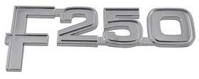 Tr16229k Dennis Carpenter 1982-86 Ford F-250 Truck Fender Emblem Inch F250