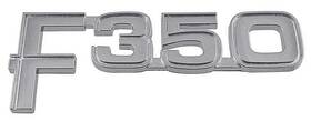 Tr16229l Dennis Carpenter 1982-86 Ford F-350 Truck Fender Emblem Inch F350