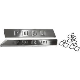 Tr16850j Dennis Carpenter 1948-50 Ford F-series Truck Hood Side Emblems With Clips Inch Stainless