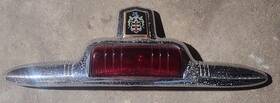 1148867 Dodge Vintage Oem 1946-1948 Sedan Trunk Stop Light W Chrome Bezel And Lens