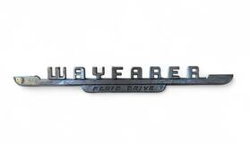 1300171 Dodge Oem Emblem 1949 1950 Wayfarer Fluid Drive Script Badge