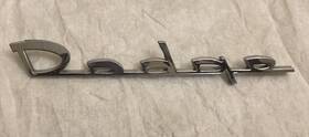 1645884 Dodge 1956 Coronet Trunklid Nameplate Emblem
