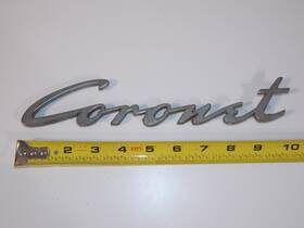 1834224 Dodge Vtg 1958 Coronet Car Vehicle Fender Emblem Badge