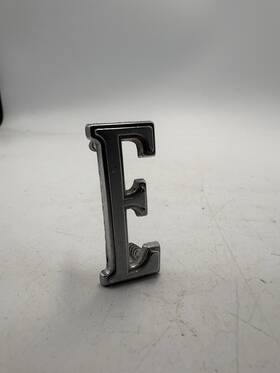 2579658-20 Dodge 2579658 1970-74 Challenger Letter Inch E Emblem With Pins Cdc