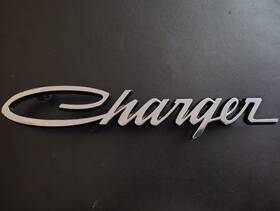 2602638 Dodge 66 67 Charger Sail Panel Nameplate Emblem 3 Pin